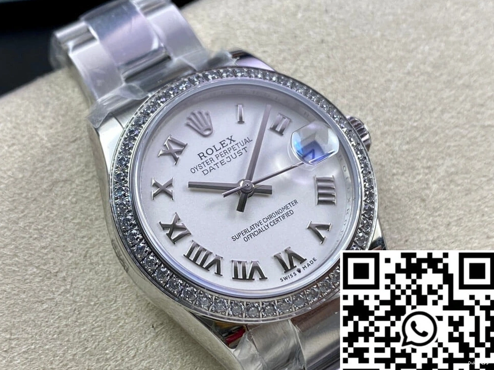 31MM Rolex EW M278384RBR-0013 Diamond Bezel Datejust Factory 0130
